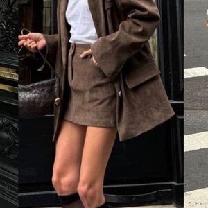 Blank NYC Women's gray Mini Skirt